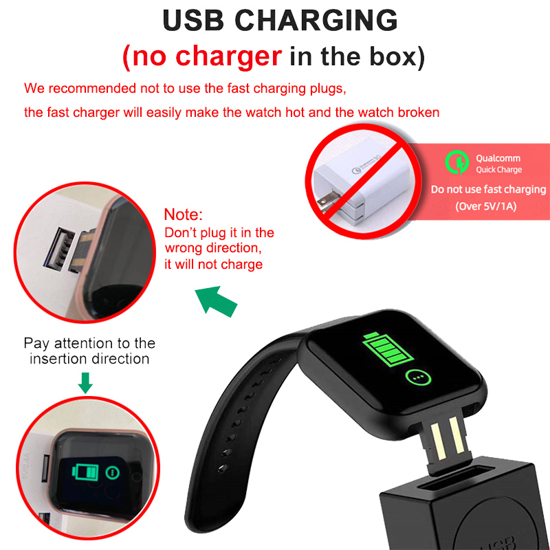 D20 Ultra Smart Watch | Heart Rate | Blood Pressure Oxygen Reloj Intelligent | Smart Bracelet