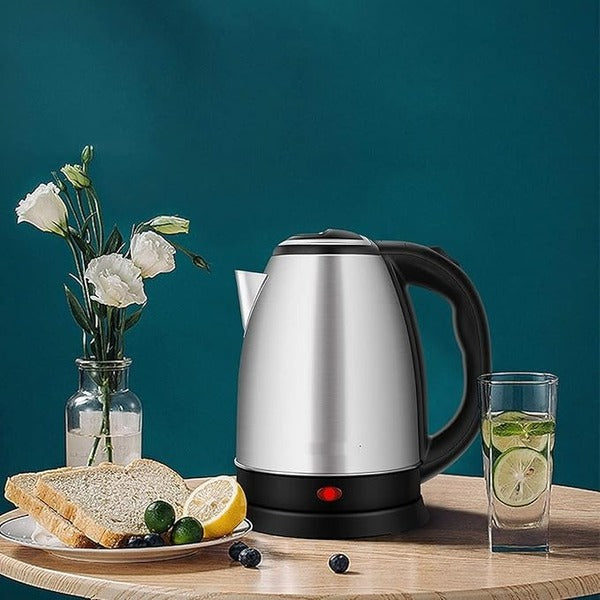 Premium Quality Stainless Steel Electric Kettle 2.0 Liter (Silver)