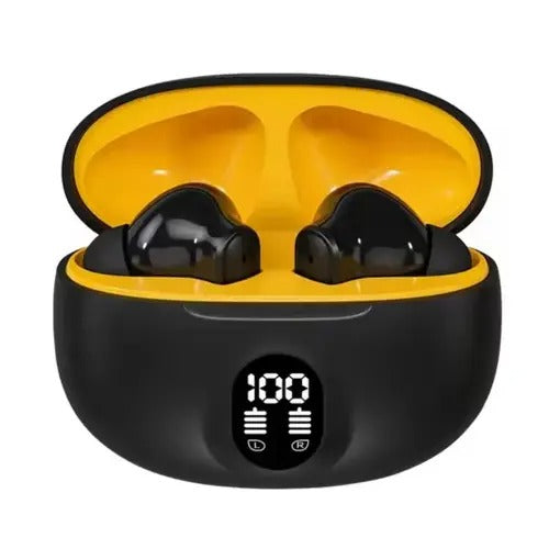 Professional Display Earbuds STEREO 895B Wireless Bluetooth Earbuds | Mic in-Ear Headphones with LED Display | Fast Charging | Bluetooth 5.3