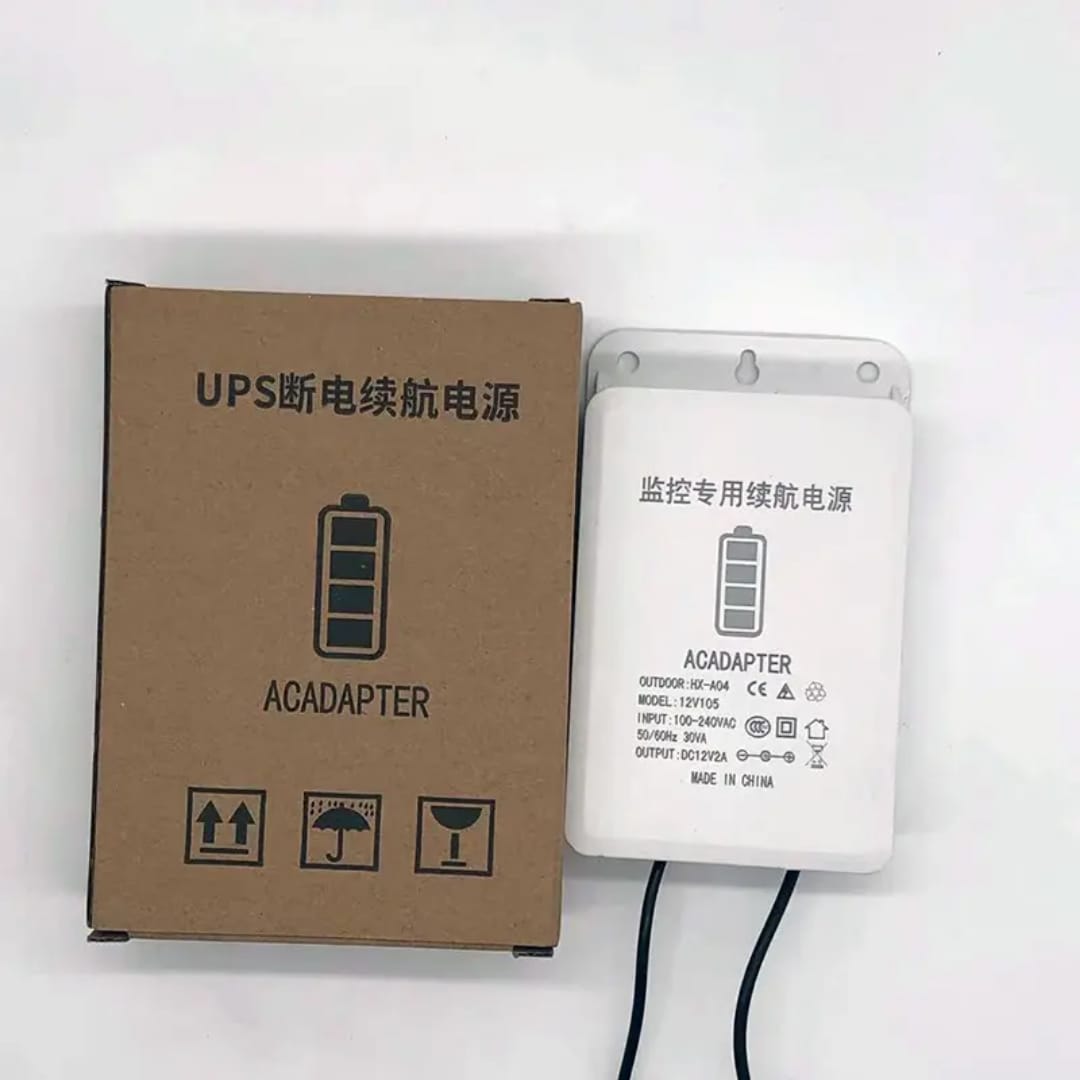 Mini UPS Power Supply – 12V WiFi Router Backup | 6 Hours Backup Time | Imported Quality