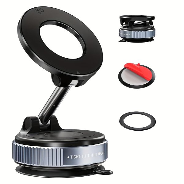 Adjustable Mobile Suction Holder – Strong Grip Phone Mount For Car, Desk, Kitchen & Bedside Use