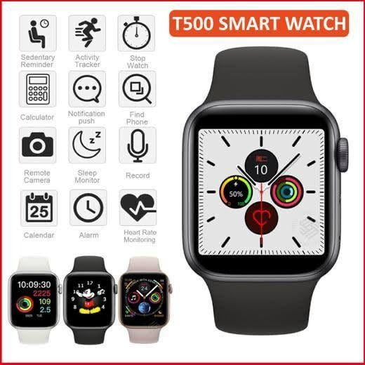 T500 Smart Watch | Touch Screen Fitness Tracker | Random Colors
