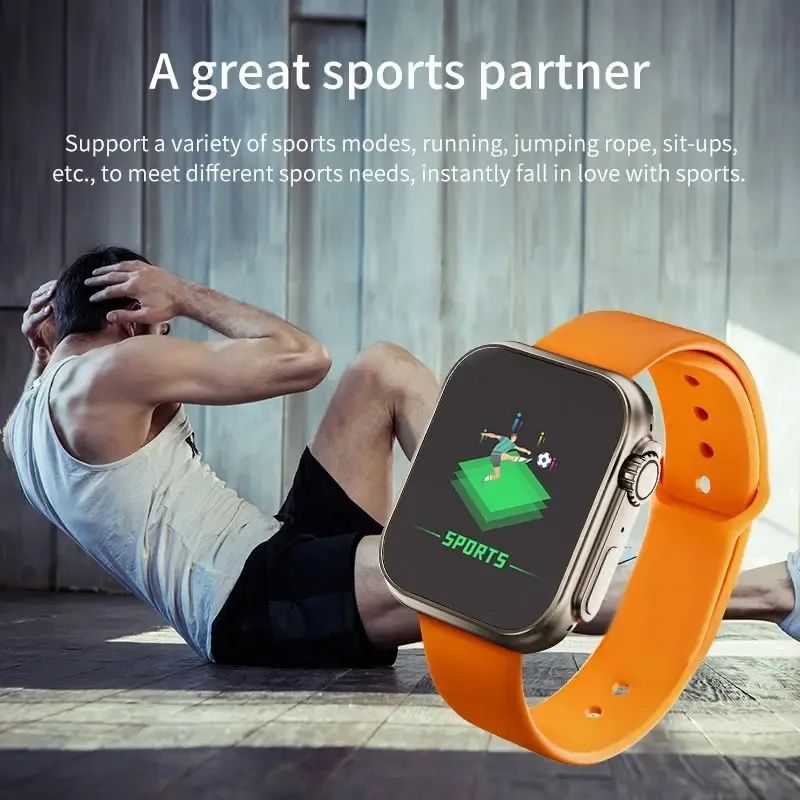 D20 Ultra Smart Watch | Heart Rate | Blood Pressure Oxygen Reloj Intelligent | Smart Bracelet
