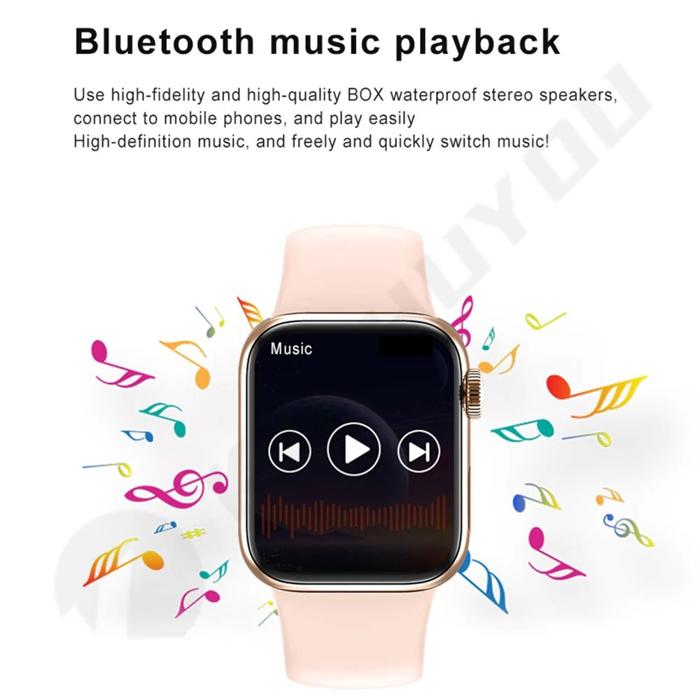 I8 Pro Max Smart Watch |  Bluetooth Calling | Fitness & Health Tracking