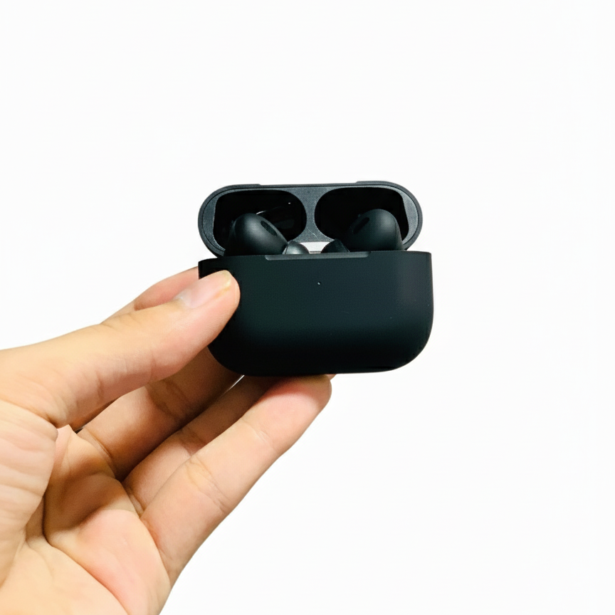 Apple Pro 2 BT Earbuds | Wireless Earphones with Buzzar | Volume Control & Wireless Charging Case