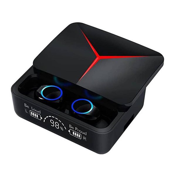M90 Pro TWS Earphones True Wireless Earbuds Noise Cancelling | Bluetooth 5.2 Headphones Touch Control Earphones Led Display Headset 9d Hifi Quailty